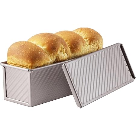 VIDETOL Brotbackform Mit Deckel - 1000g Kastenform Antihaft Für Toastbrot