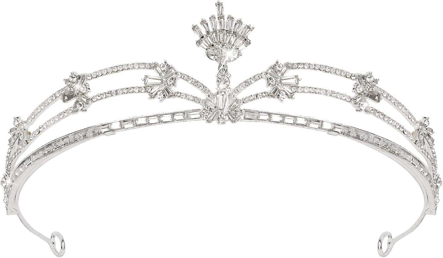 Couronne Gothique Araignée Halloween En Alliage Strass - Tiara Cosplay Fête Déguisement