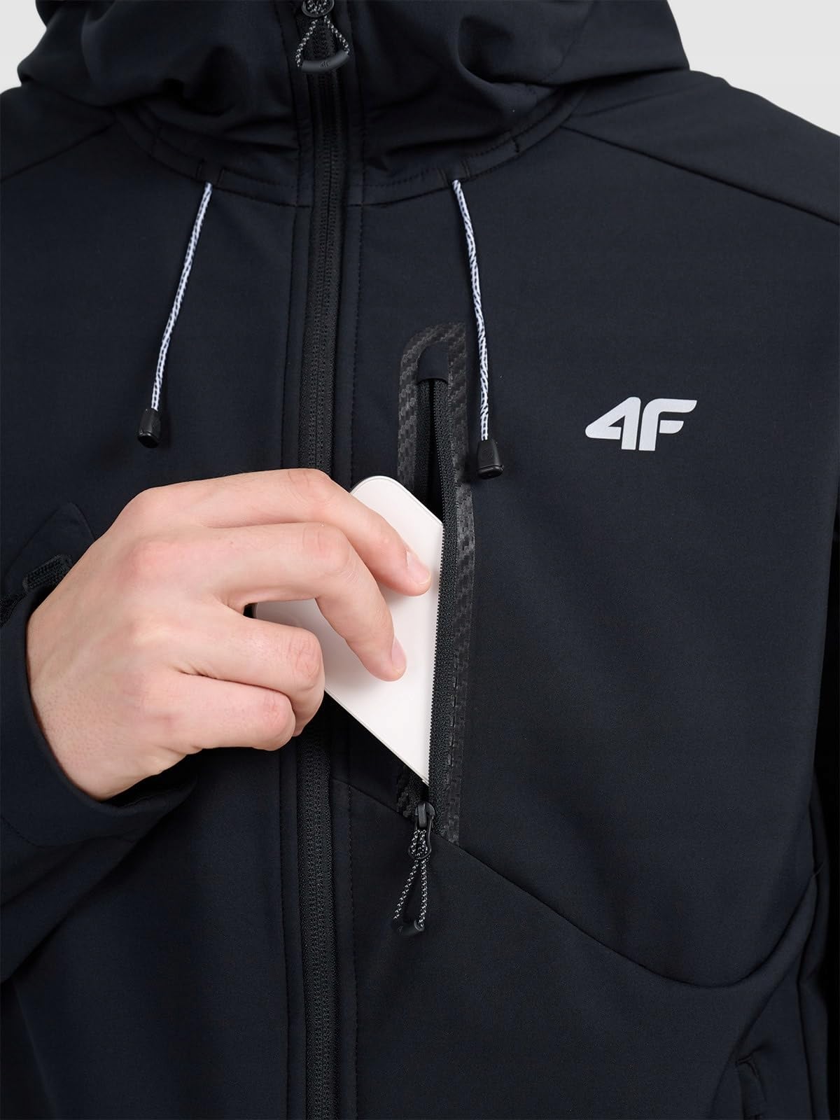 4F Kurtka softshell wiatroodporna membrana 8000 męska