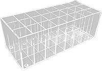 Vista 1 de 24 Slot Acrylic Lipstick Organizer Makeup Brush Holder Cosmetic Display Case for Drawer Dorm Bedroom Vanity