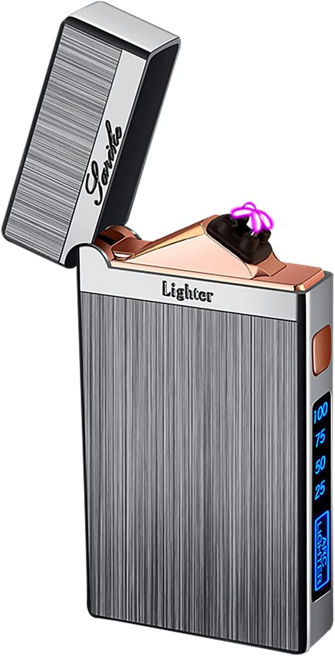 YOZWOO Electric Lighter Rechargeable Dual Arc Lighter USB