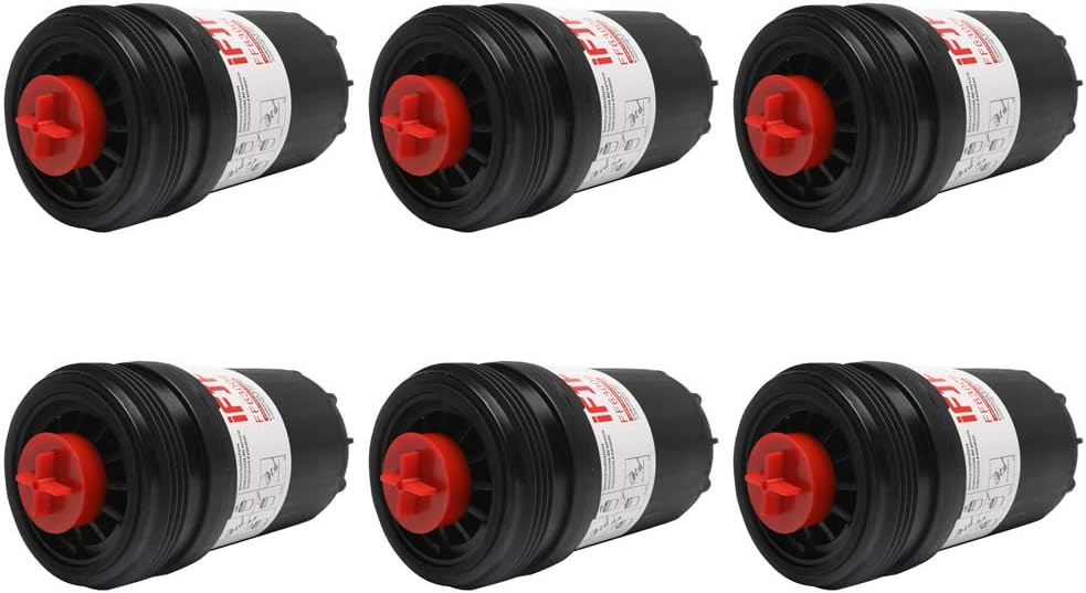 iFJF FF63009 Fuel Filter for 5303743 Replaces FF63008 Element FH22168 with Replacement for B/L Series Engine Filtration 10 Micron Dirt Holding Cap Protection Fuel System Life(Set of 6)