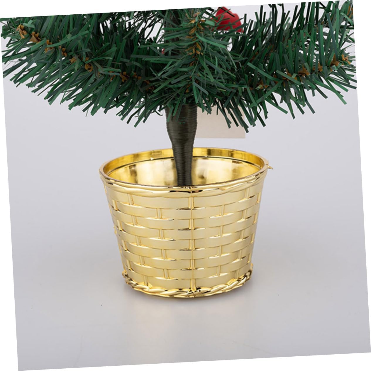 IMIKEYA 6pcs Christmas Tree Stand Base Christmas Tree Holder Flat Base Decoration for Smooth Design Fits