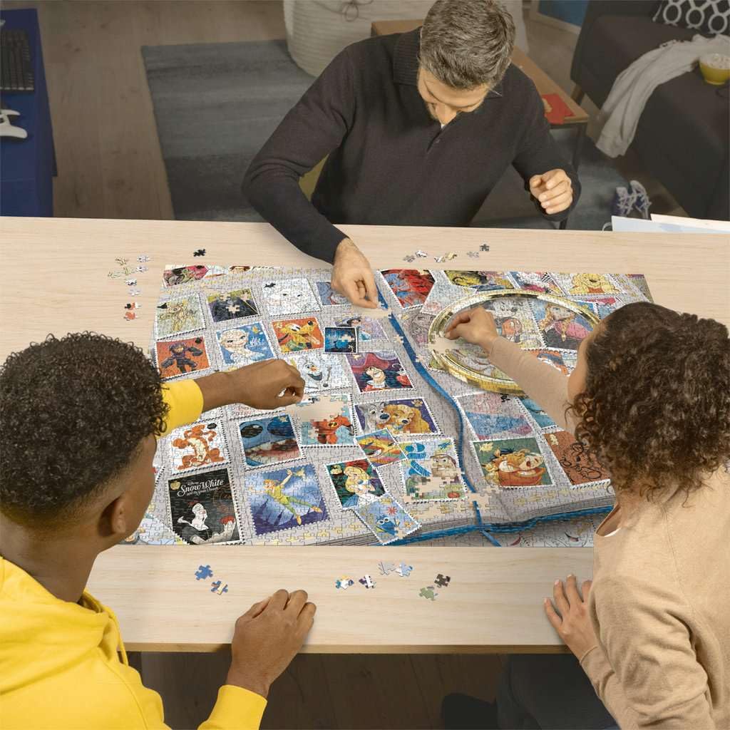 Ravensburger Disney Stamp Album Puzzle - Unique 2000-Piece Jigsaw for Kids & Adults | Softclick Technology Anti-Glare Surface | Ideal Gift for All Ages - Image 3