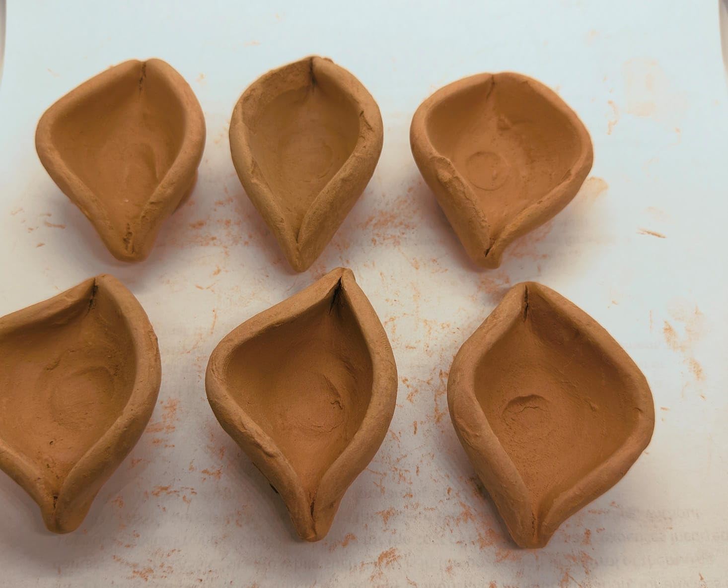Mini Clay Diya Broken 200 GMS