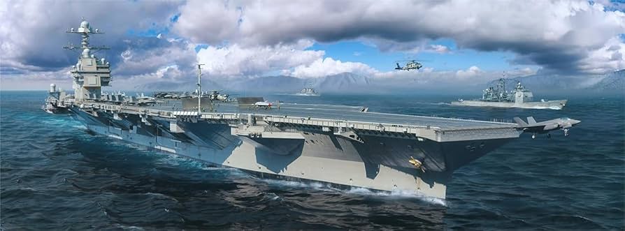 アメリカ海軍 ジェラルド・R・フォード 1/700 マジックファクトリー「1/700 ジェラルド・R・フォード」米海軍