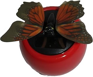 Solar Dancing Butterfly, Moves Wings