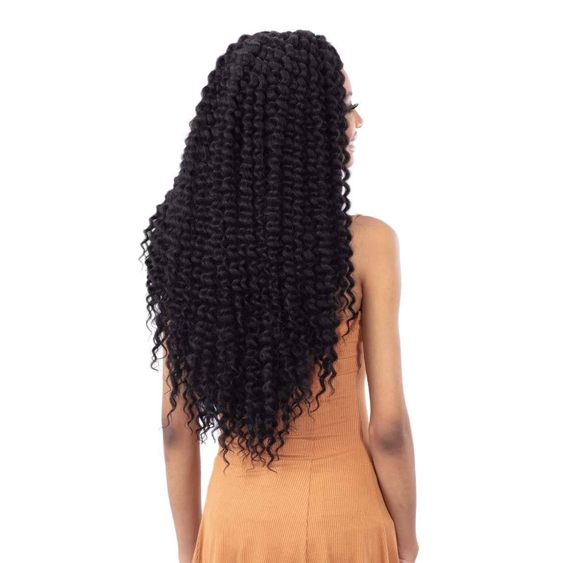 Freetress Crochet Braid 3X SOULFULL CURL 20" (3-Pack, 1B)