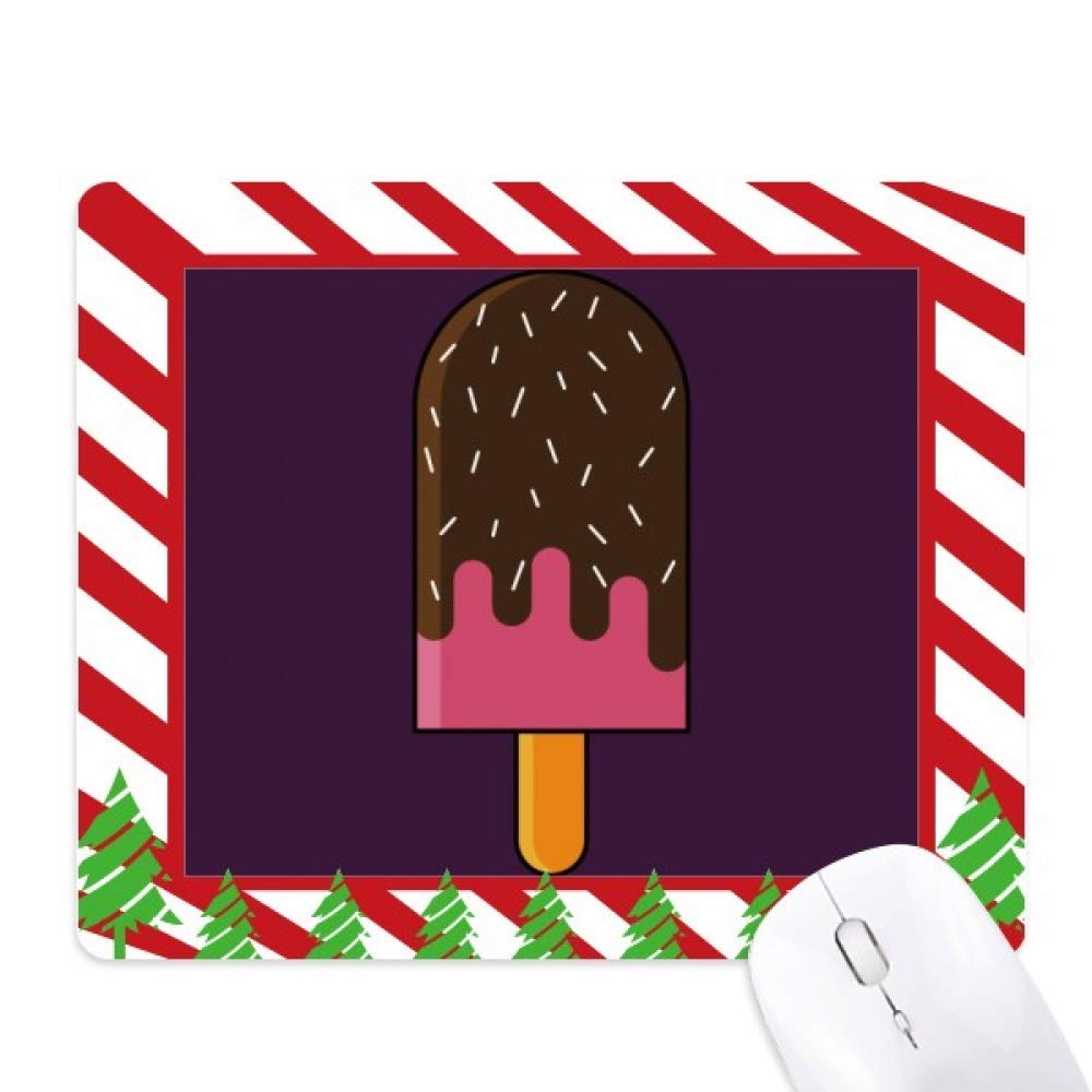 Tapis de souris canne de noël doux pour éviter les reflets - 6