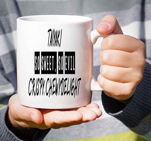 Miniatura 5 de Inspirational Gift Taiyaki Food Monster Design, Gift for Sweet Food Lover - Large 11 Oz White Ceramic Coffee Mug