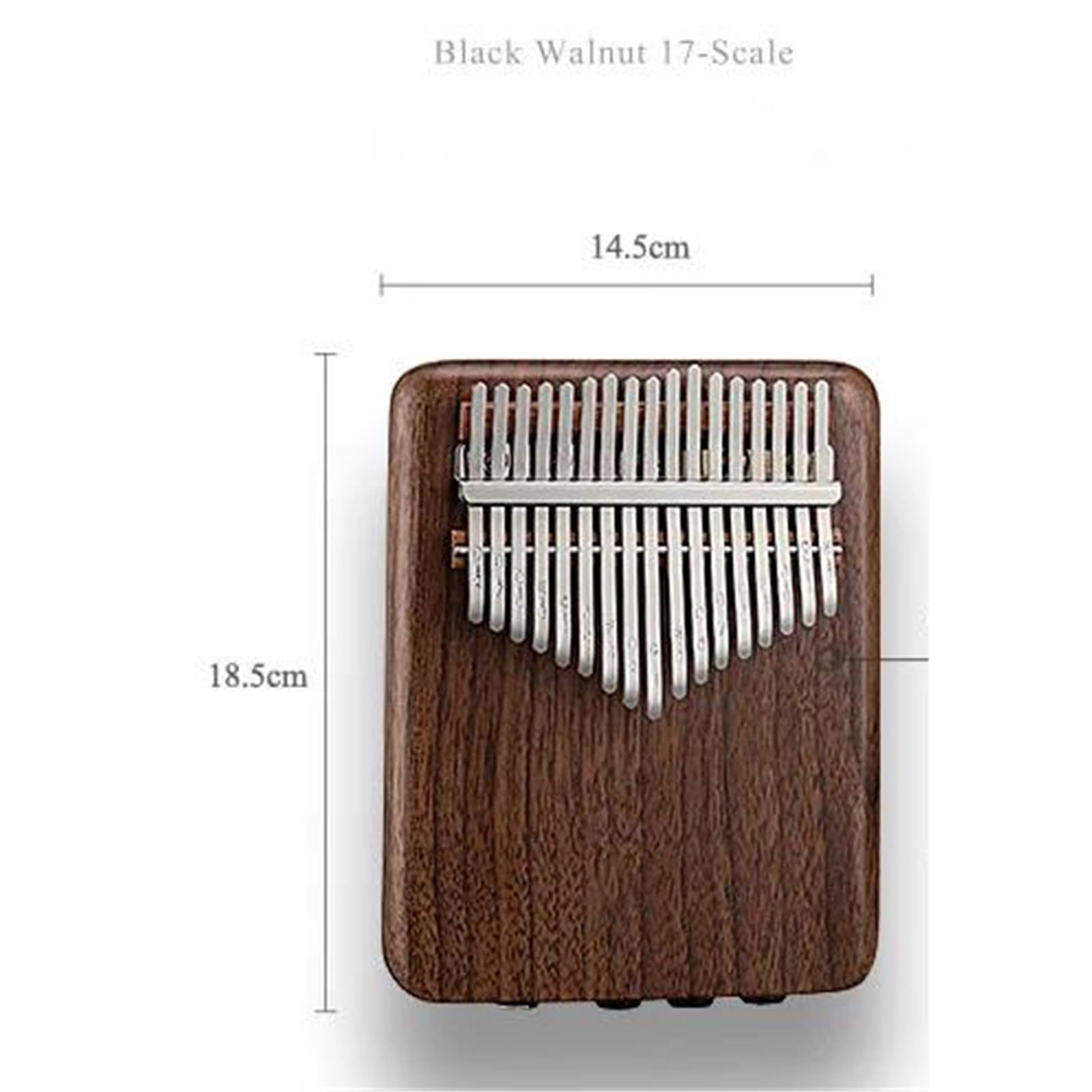 Kalimba Elektryczny Fortepian Kalimba 17 21 Z Kciukiem Wbudowany Przetwornik EQ Kalimba Pełny Fornir Instrument Klawiszowy Z Litego Drewna(17 key)