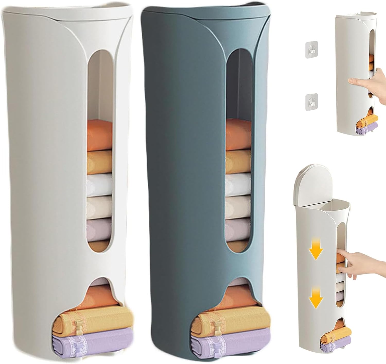 Wall Mounted Socks Panties Storage Box,2023 New Wall