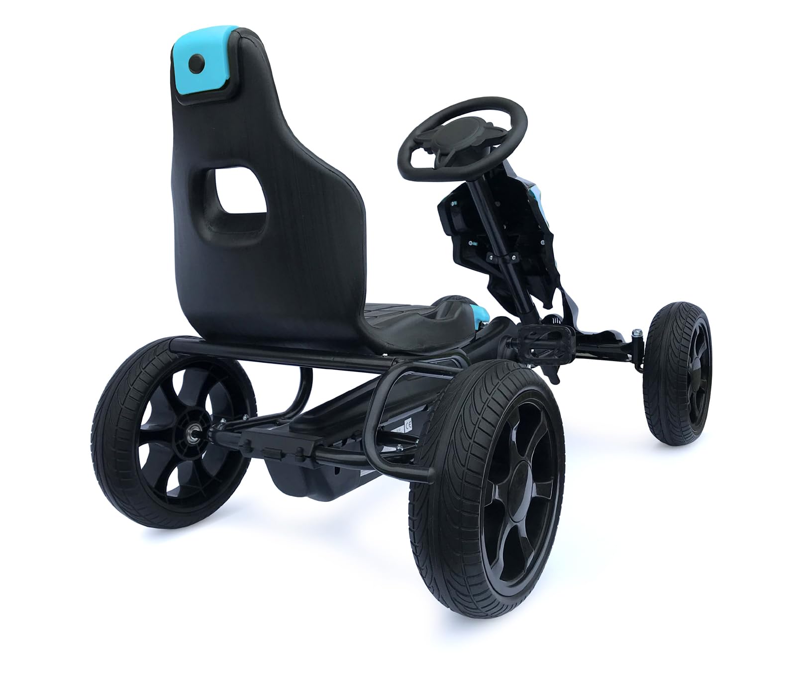 Kinder Pedal Go Kart - 5-12 Jahre, Mit Pedal, Shaum Reifen Eva Wheels