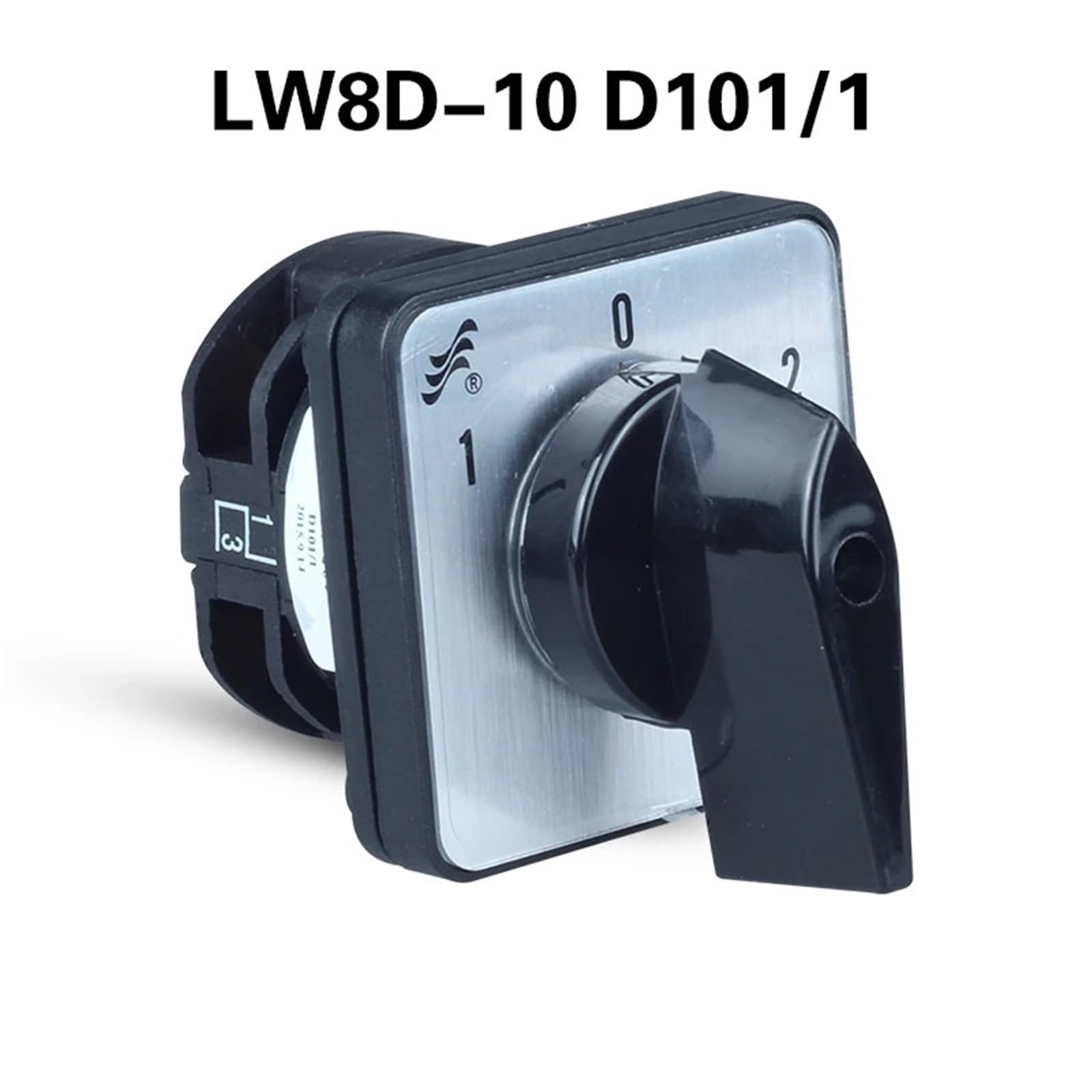 Commutatore CAM LW8D-10 D101/1 Commutatore rotativo a 1 posizione 10A Commutatore universale a camma di commutazione a 1 posizione a 3 poli Invertitore avanti