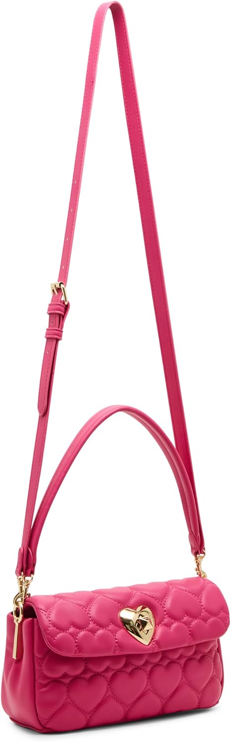 Betsey Johnson Women's Betsey Johnson Always Heart-core Flap Shoulder Bag