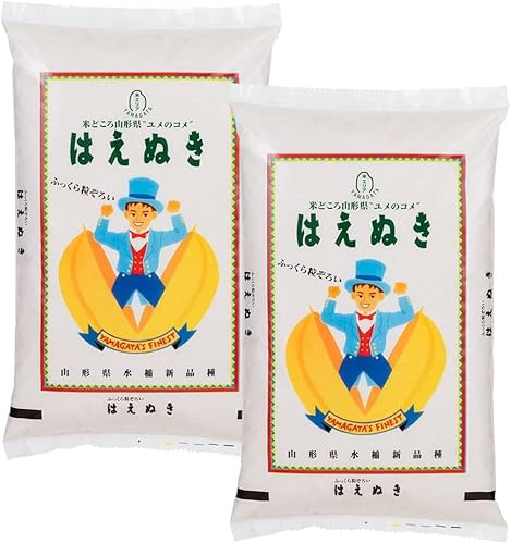山形県庄内産 精米 はえぬき 10kg(5kg×2)×3回 3回定期便 令和7年産 鶴岡米穀商業協同組合