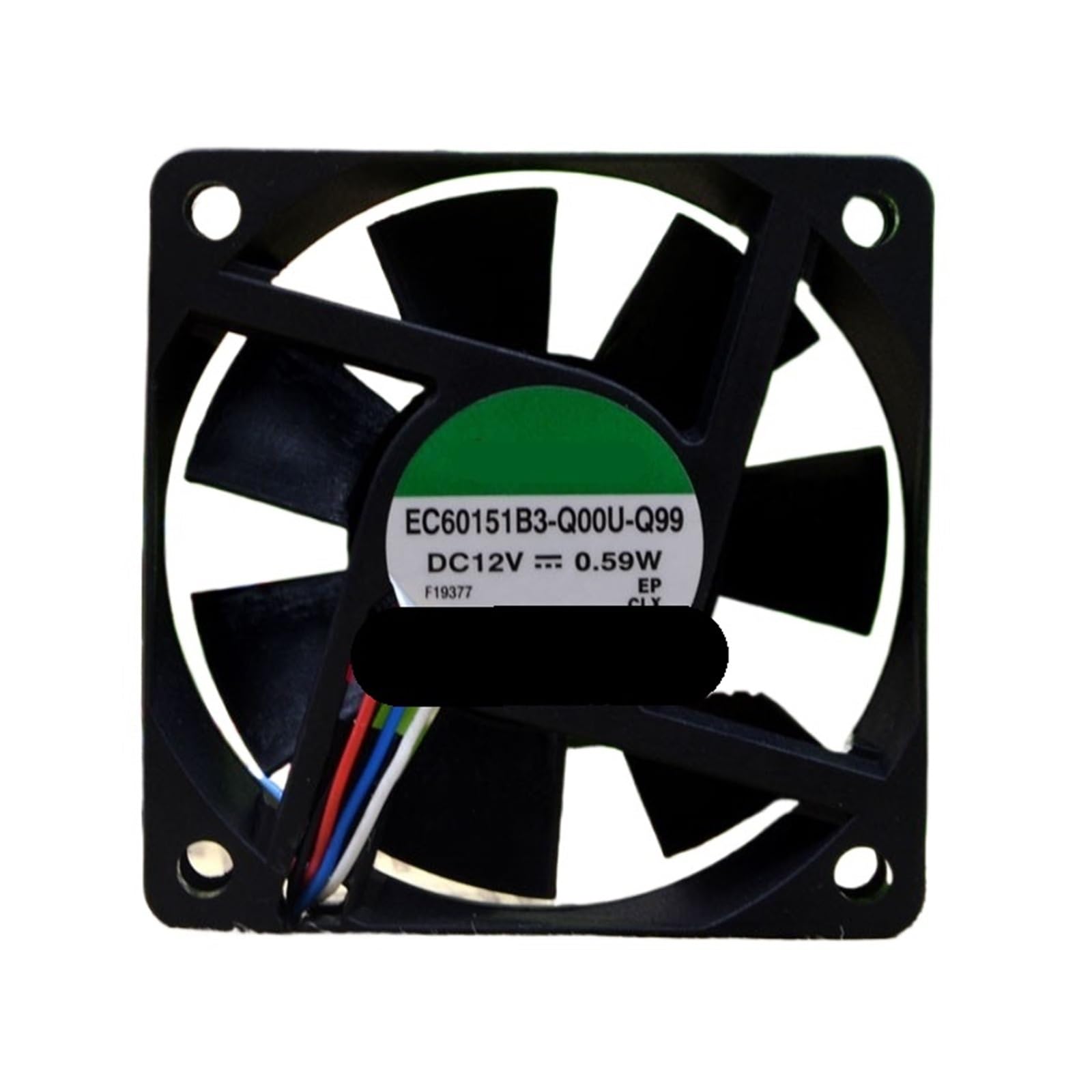 OKEWGHFL EC60151B3-Q00U-Q99 DC12V 0.59W 6015 60 * 60 * 15 mm COOLING FAN