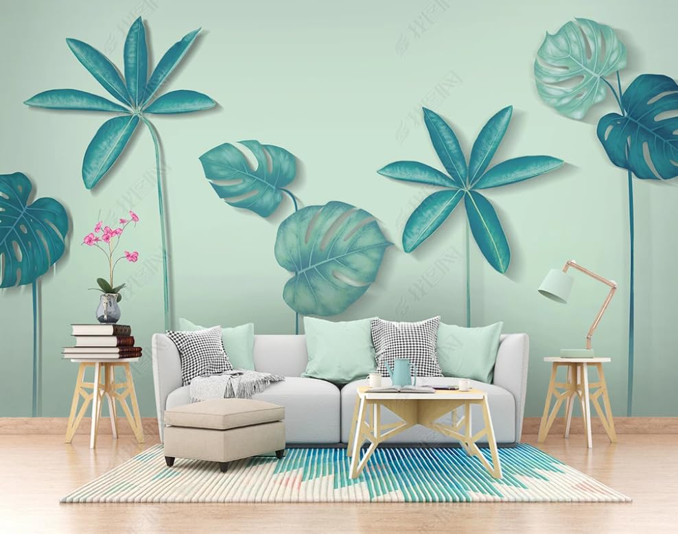 Papier peint intissé fleurs pour raviver un mur de salon sombre ou vide