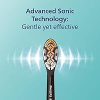 Vista 6 de Philips Sonicare DiamondClean Smart 9500 Cepillo de dientes eléctrico, cepillo de dientes sónico con aplicación, sensor de presión, detección