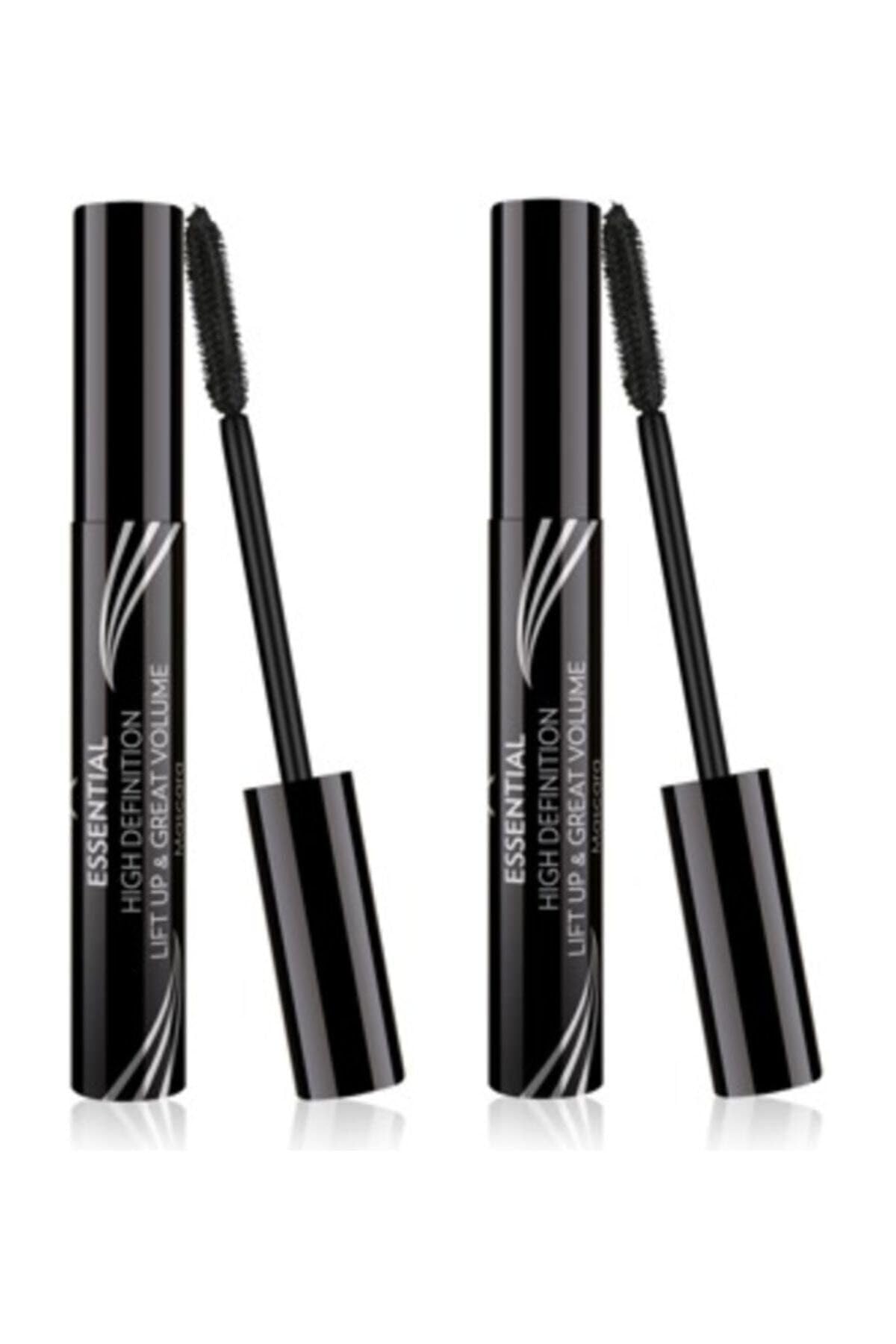 Golden Rose Hacim Etkili Siyah Maskara - Essential High Definition&liftup&great Volume Mascara X 2 A