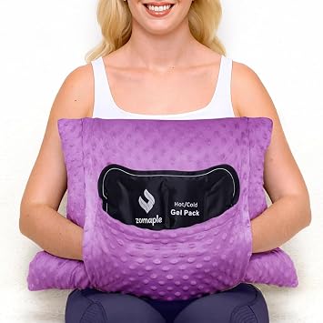 Zomaple Recovery Hysterectomy Pillow with Gel Pack Post Abdominal Surgery Must Haves Ideal for C-Section, Laparoscopic & Hernia Healing Comfort