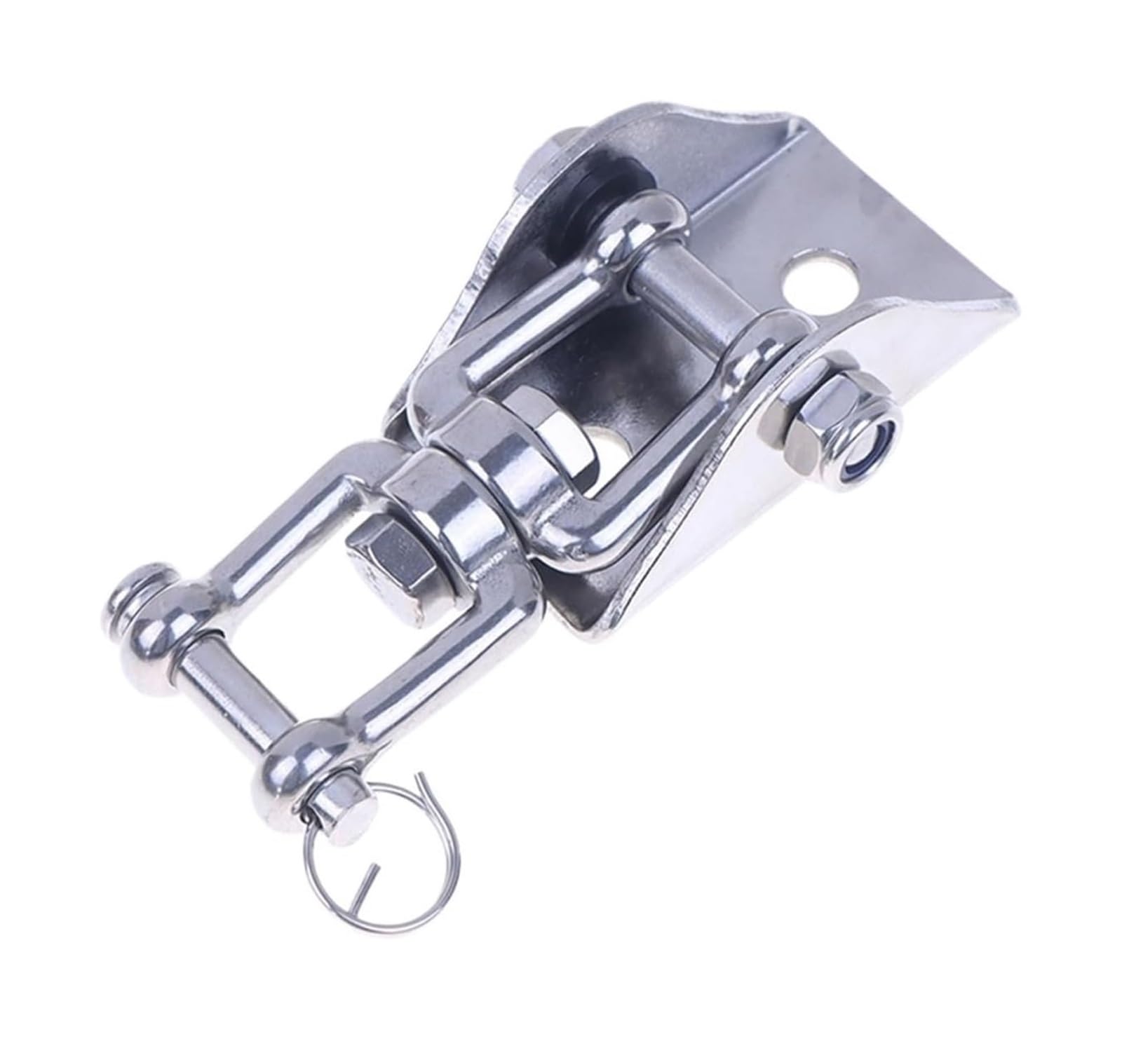 EAmrfvqt Hammock Hooks Hanger, Stainless Steel Hammock Hooks Ceiling Mount Swing Hangers Silver