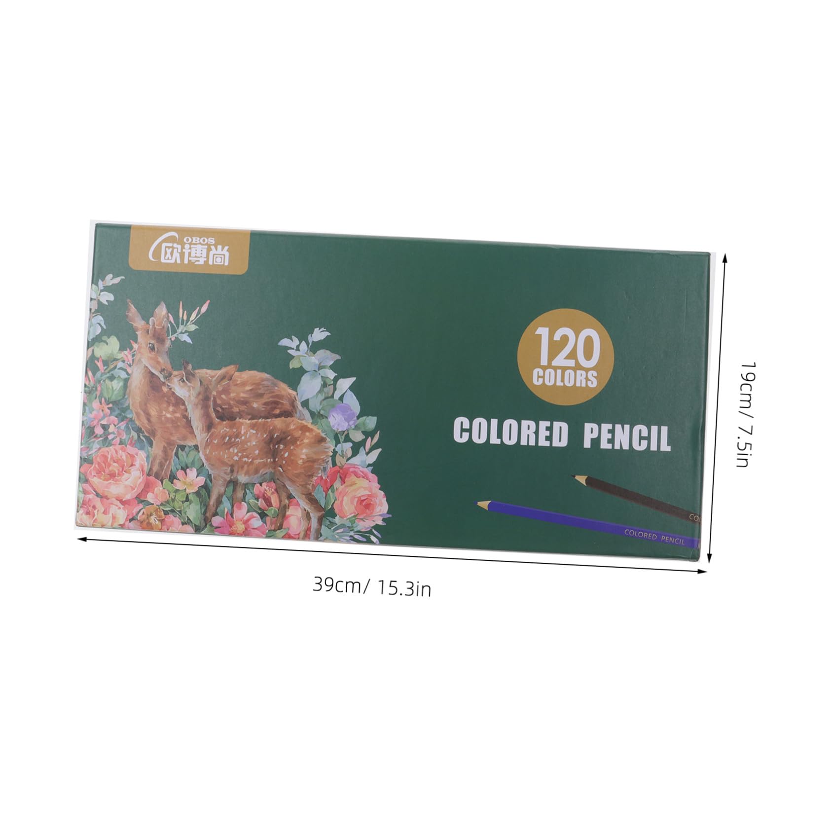 Generisch 120 Stück Teiliges Buntstifte Set mit Kräftigen Farben Bruchfeste Mine Sechskantform für Künstler Erwachsene Malen Zeichnen Ausmalen und Kreativen Gestalten