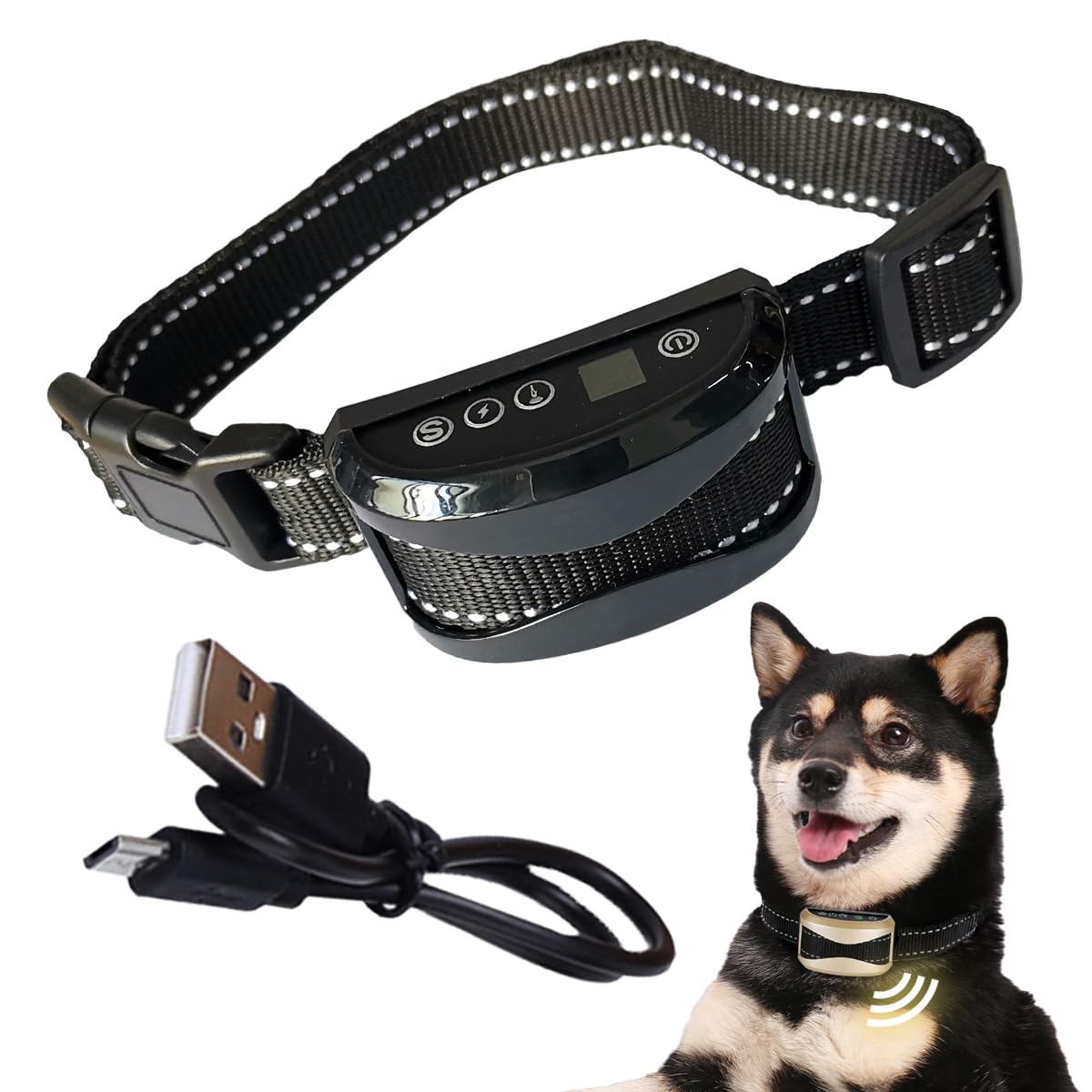 Amazon | JCW 無駄吠え防止 首輪 犬 振動 静電 無駄ぼえ 吠え防止