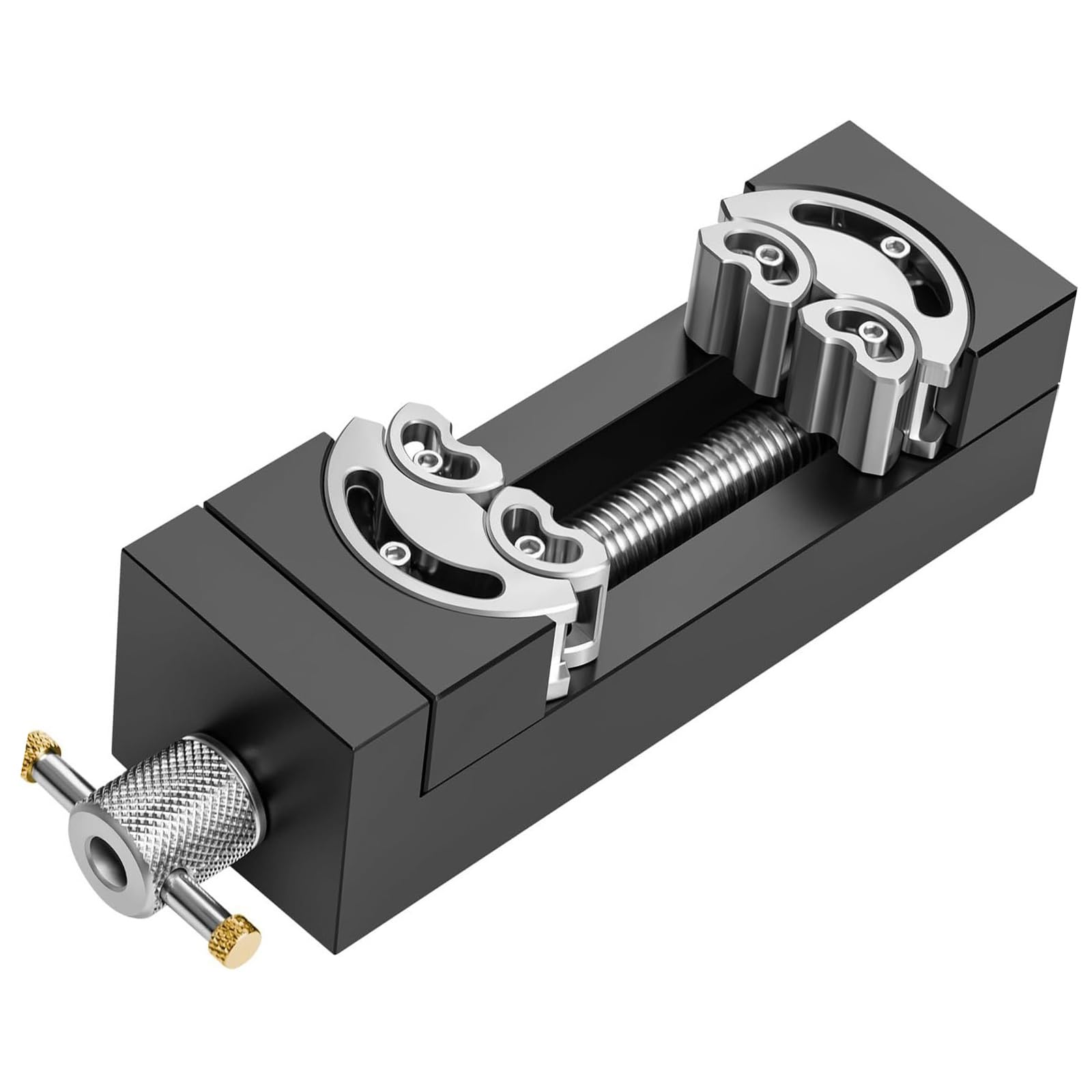 Controles de presión inteligentes, herramienta de sujeción de aluminio, abrazadera de fácil agarre para trabajos de metal delicados, madera, metal, manualidades, práctica abrazadera