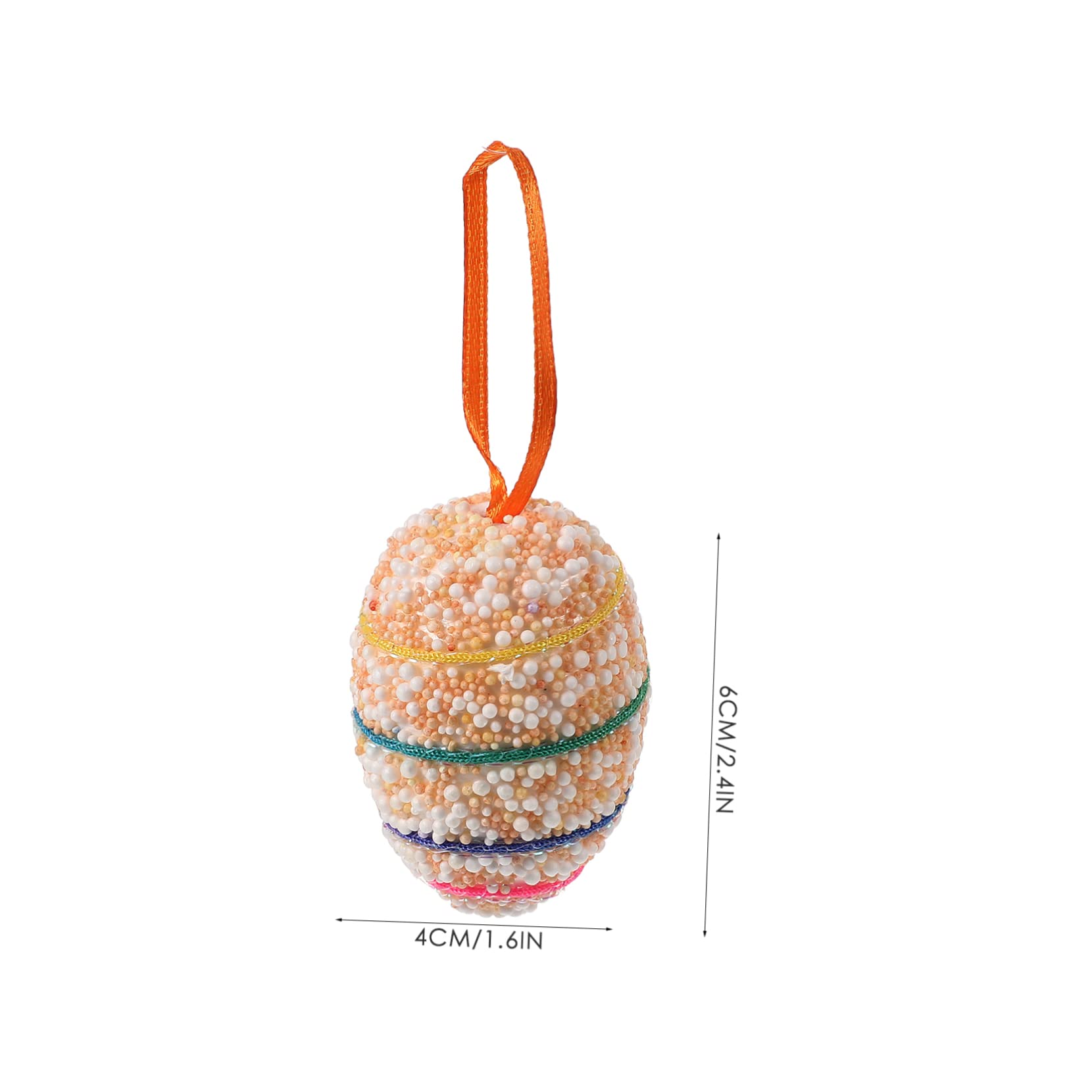 Cabilock 90stücke Bunte Ostereier Dekorationen Hängende Ornamente Für Ostern Für Osterbaum Und Frühlingsfeiern Gestaltete Eier Für DIY-Dekorationen