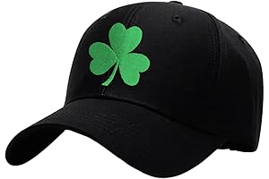 Clover Trucker Hat | St Patrick's Day Baseball Cap | Green Day...