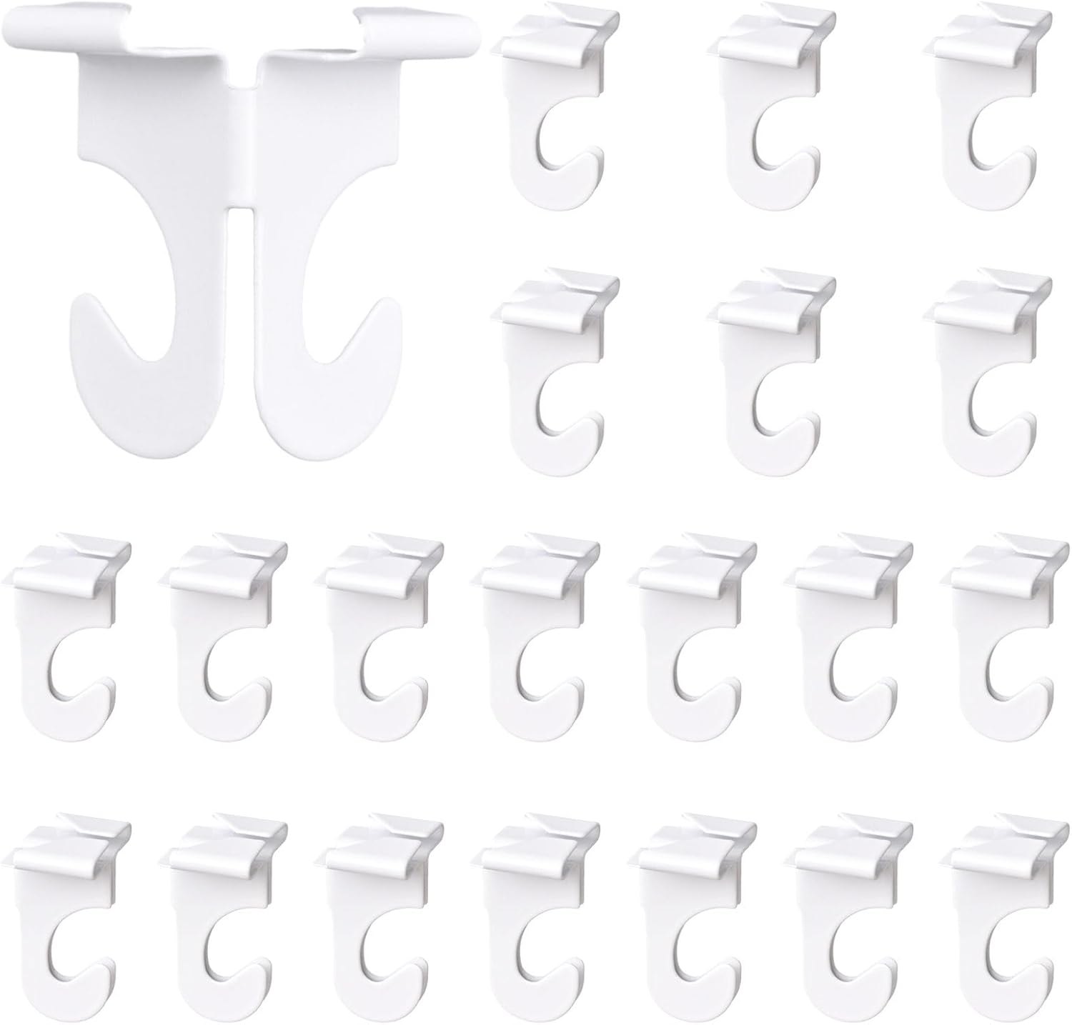 Amazon.com: INCREWAY Drop Ceiling Hooks, 20PCS Ceiling Hanger T-Bar ...