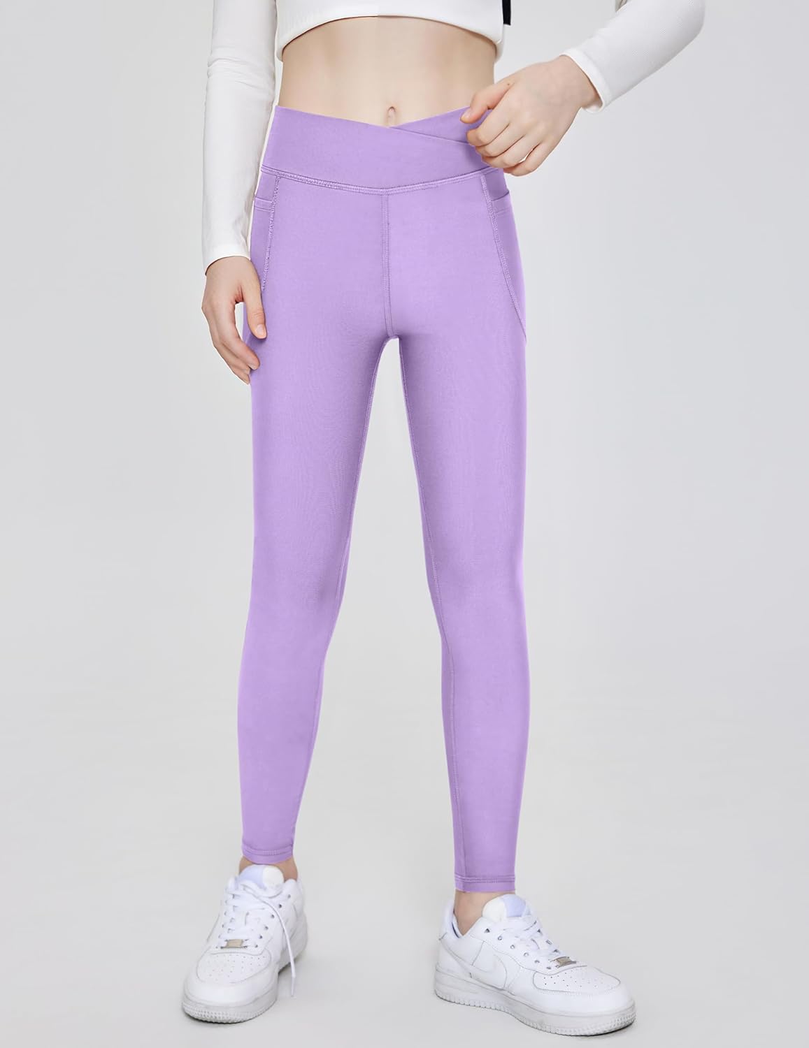 Zaclotre Calça legging infantil forrada com lã resistente à água no inverno quente crossover atlética ioga com bolsos em promoção! Veja a oferta e mais achadinhos de Meninas 9 Hoje é o melhor dia para comprar Zaclotre Calça legging infantil forrada com lã resistente à água no inverno quente crossover atlética ioga com bolsos com aquele preço maroto! Promoção! Aproveite a oferta! 9