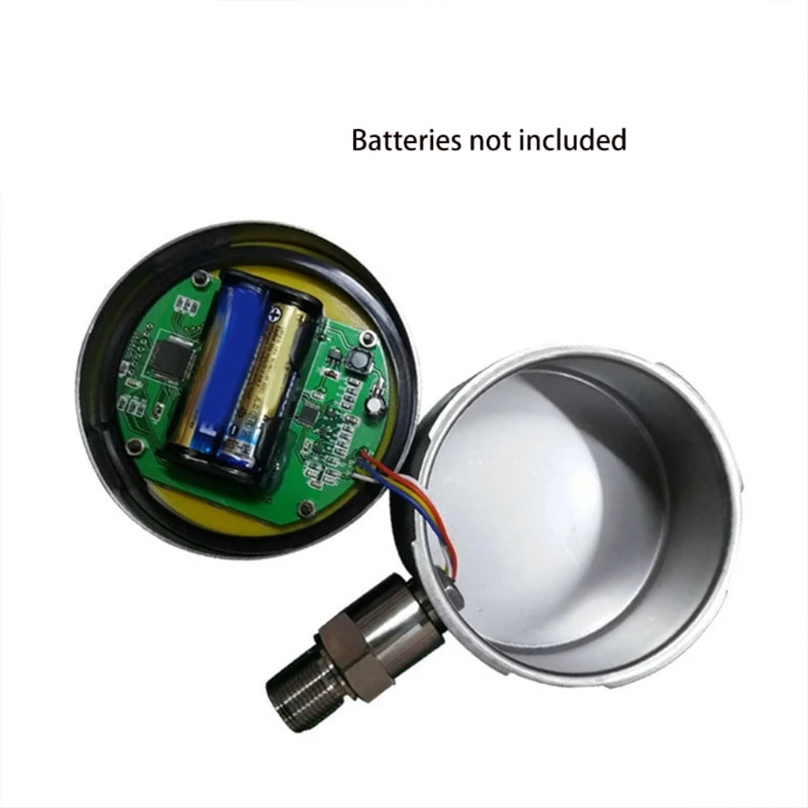 Manometro per Vuoto e manometro per Acqua Manometro Idraulico Digitale in Acciaio Inossidabile IP65 0-10/0-20/0-30/0-40Kpa con connettore M20x1,5 Tester a Basso consumo(0 40kpa)