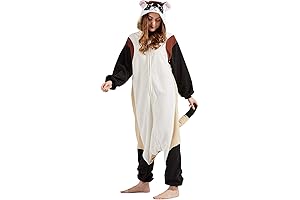 Unisex Adult Ferret Costume Animal Onesies Cosplay Halloween Costume Christmas Sleepwear