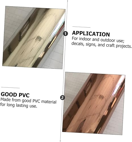 Miniatura 2 de EXCEART 9 Pcs Transfer Film Decoraciones para Uñas Parts for Reflective Clothing Metal Trim Metal Decor Hand Decor Abrazaderas De Metal DIY Supply