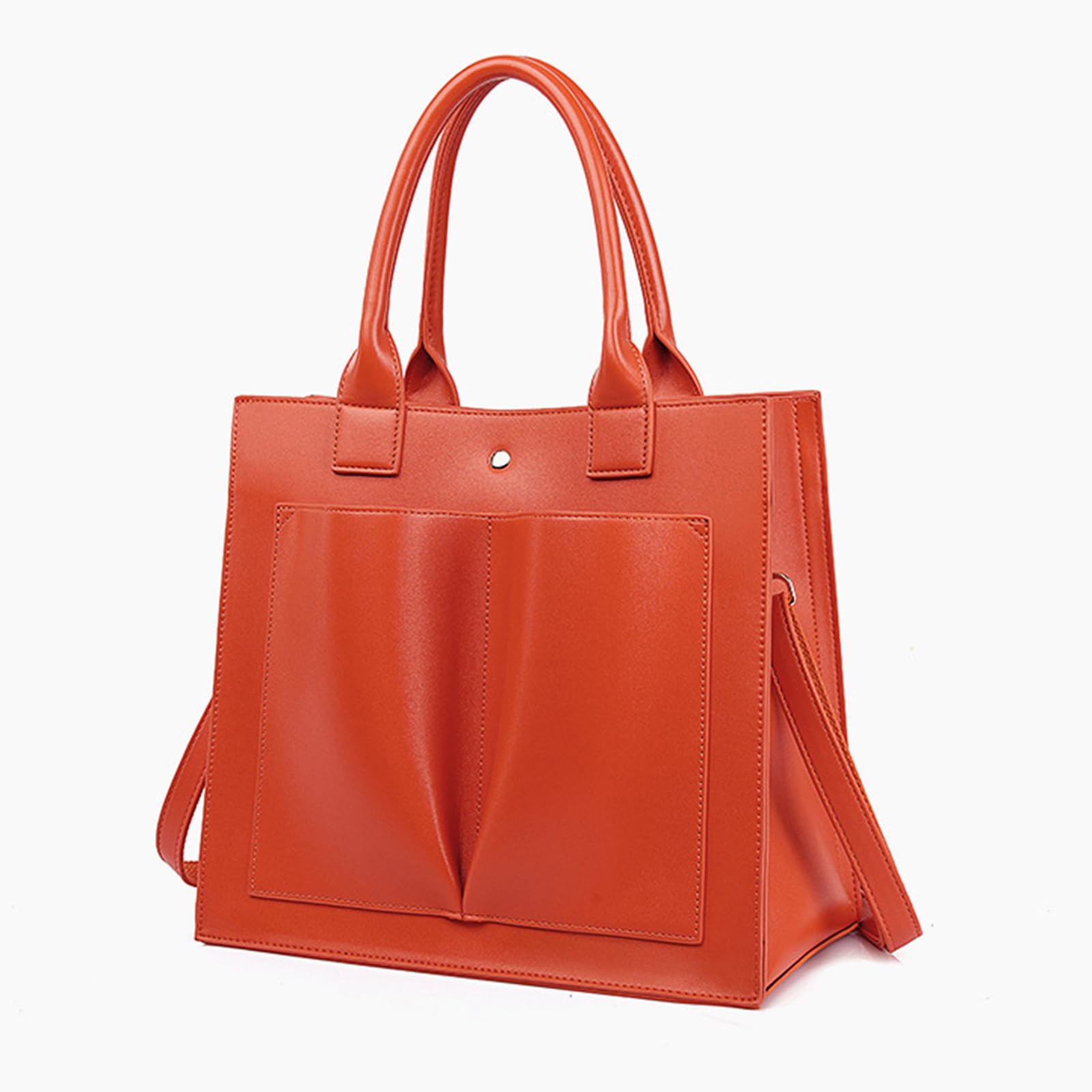 Bolsos cruzados para mujeres y niñas, bolso de mano de piel sintética elegante, bolso de hombro retro para citas, portátil, portátil, de piel sintética, bolso de hombro simple para mujer