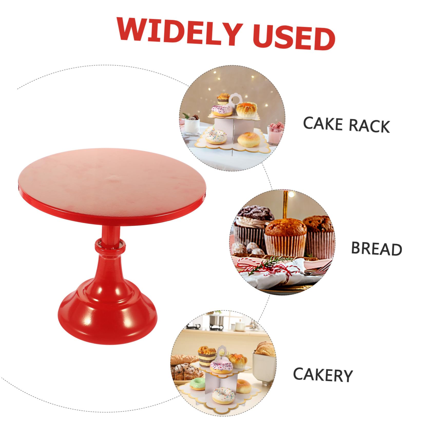 IMIKEYA Per servire torte Supporto per torta Piede per controsoffitto da cucina decorazione