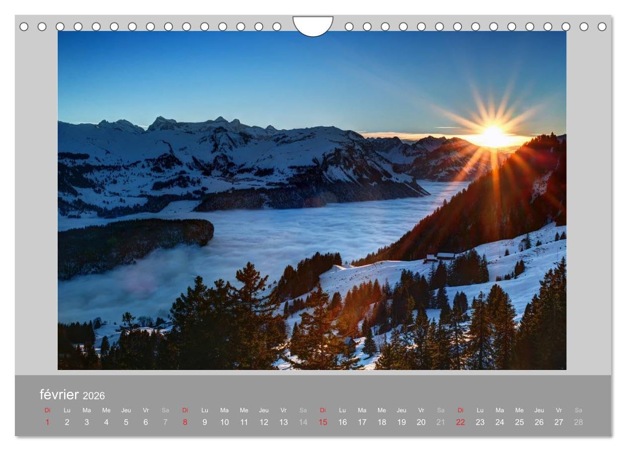 Paysages Du Quebec Calendrier Mural 2018 Din A4 Horizontal - Images De La Nature A La Campa - Sue - CALVENDO - Calendrier - Le Bleuet Banon