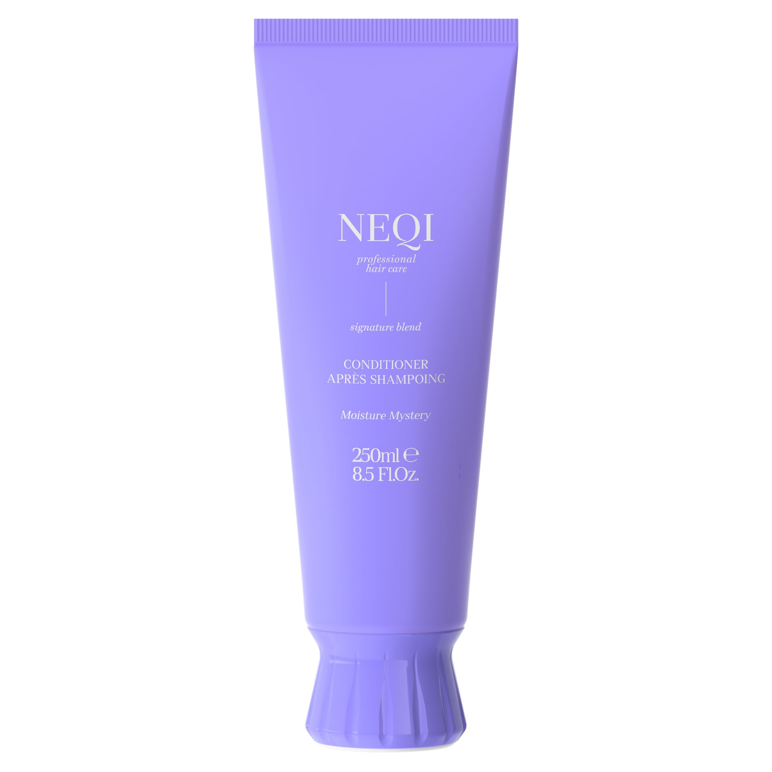 NEQI MOISTURE MYSTERY Conditioner 250ml – Feuchtigkeitsspendender Conditioner, Anti-Frizz, Vegan, Sulfatfrei, Für Alle Haartypen, Professionelle Performance, Hergestellt in Italien