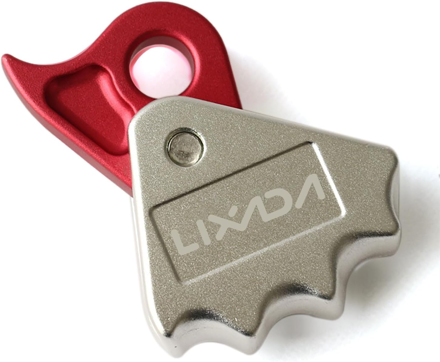 Lixada Rope Grab, Ascender Riser Adjuster Rock Climbing Fall Protection Safety Clip Outward Bound Training Protection Rescue Lanyard Grab for Rocking Climbing Protection Rescue