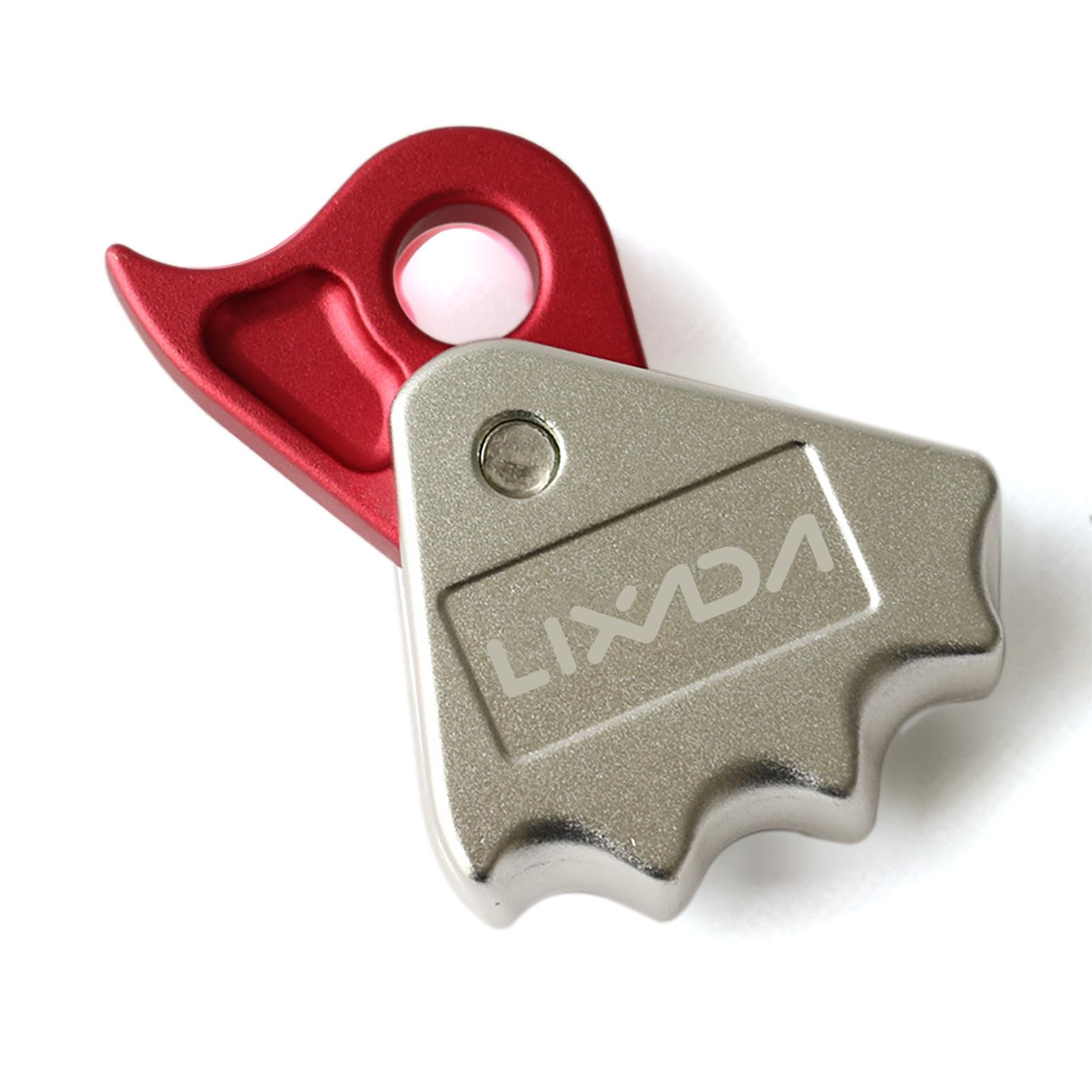 Lixada Rope Grab, Ascender Riser Adjuster Rock Climbing Fall Protection Safety Clip Outward Bound Training Protection Rescue Lanyard Grab for Rocking Climbing Protection Rescue