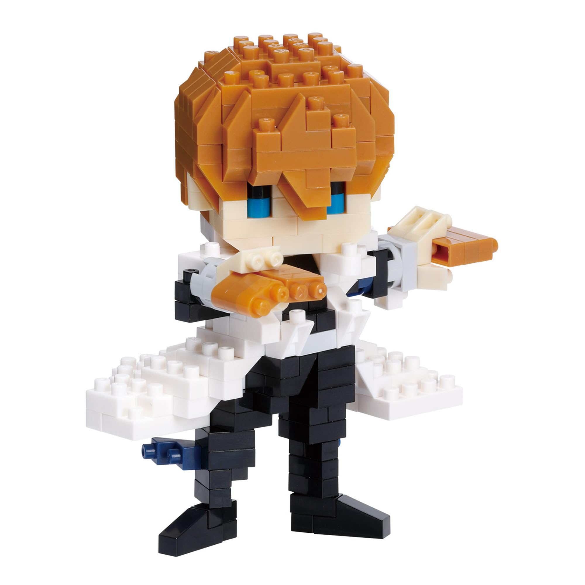 nanoblock Yu-Gi-Oh Seto Kaiba Model Building Blocks Puzzles For Adults And Kids | Build Your Own Plastic Model Kits With Mini Bricks Make Great Gifts For Teens And Adults