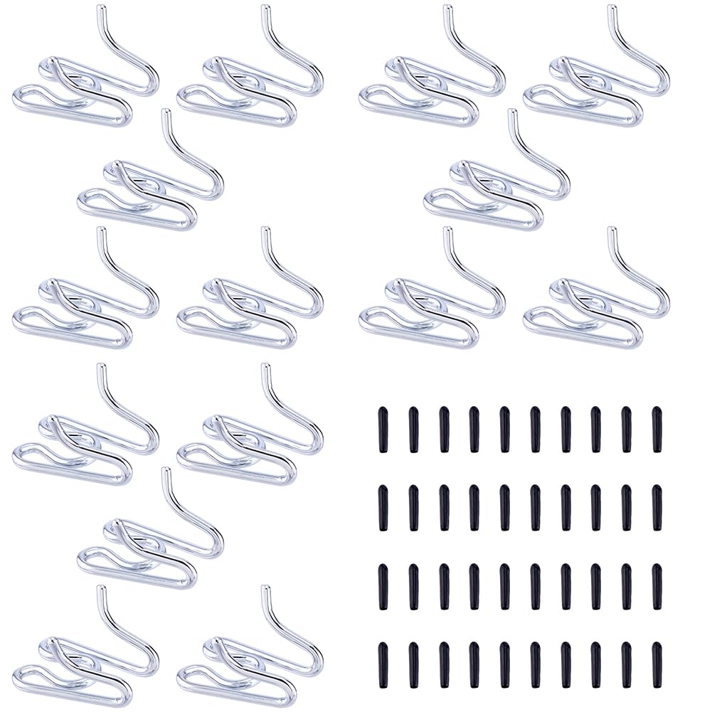 SUPERFINDINGS 15 Pack Dog Collar Extra Links 2mm Training Collar Links with Protective Cover Replacement Pinch Collar for Dogs Links No Pull Adjustable Collar, Silver