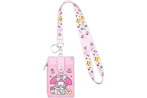 HASFINE Kids ID Badge Holder with Lanyard