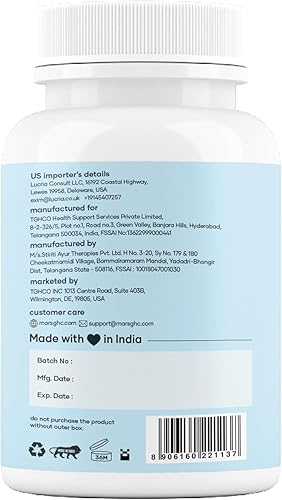 Miniatura 7 de Mars Sea Moss Caps Surge Natural (60N)  Embalado con 84 minerales esenciales  Alimentado con aceite de semilla negra, surgemax y vitamina D3