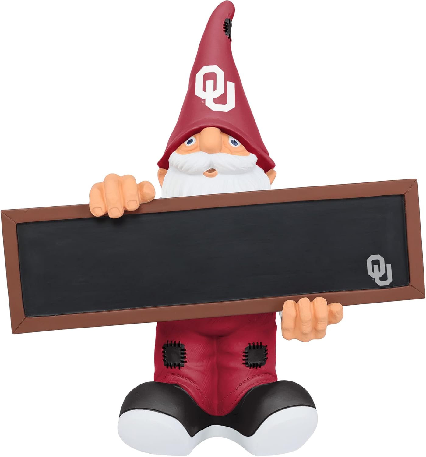 FOCO Oklahoma Sooners NCAA Chalkboard Sign Gnome