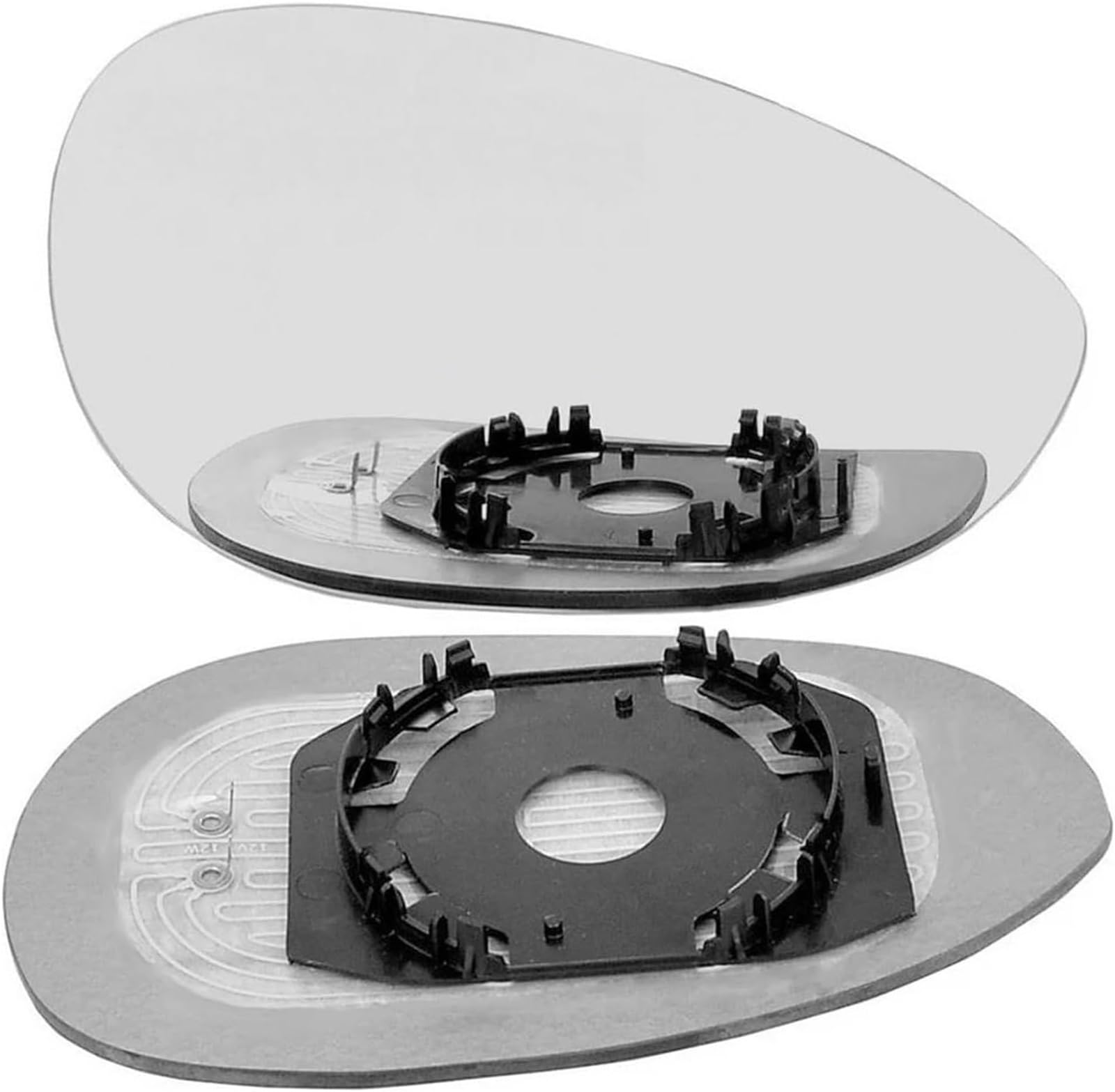 Rétroviseur Rétroviseur latéral chauffant pour Fiat 500 500c 2007-2023(Left Right)