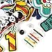 Naler 32 Parches Bordados Plancha Parches Termoadhesivos para Ropa Coser DIY Parches...