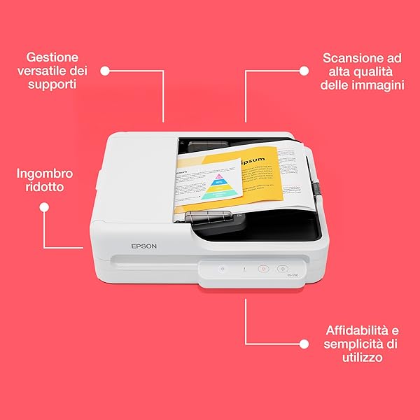 EPSON WORKFORCE DS-1730: Competitively priced feature-rich A4 flatbed scanner – the ideal business solution that combines remarkable performance and value - 3
